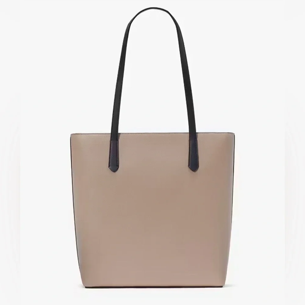 Kate Spade New York Daily Tote Zip Shoulder Bag Toasted Hazelnut Multi Leather - Picture 3 of 11